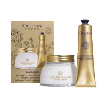 L'Occitane en Provence Set cadou Pro-Youth Shea Immortelle Body & Hands Duo