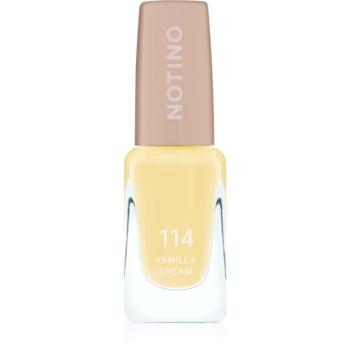 Notino Gel Effect Nail Polish lac de unghii cu efect de gel 114 Vanilla Cream 10 ml