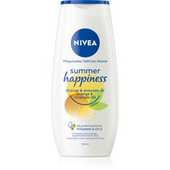 NIVEA Summer Happiness Orange & Avocado Oil gel de dus hranitor 250 ml