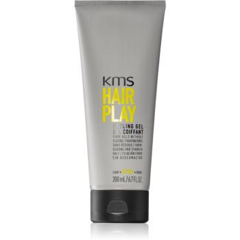 KMS Hair Play Styling Gel gel de par pentru par neted si stralucitor 200 ml