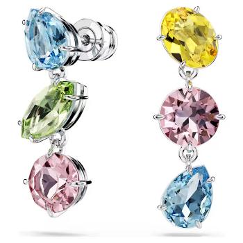 Swarovski Cercei suspendați cu cristale colorate Gema 5692406