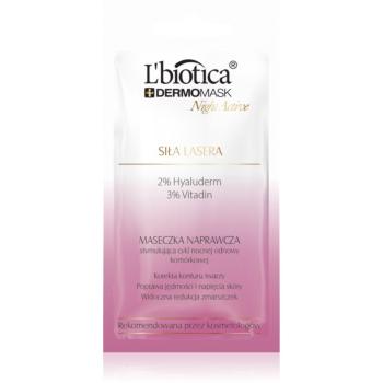 L’biotica DermoMask Night Active Masca de întinerire intensă cu celule stem 12 ml