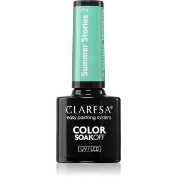 Claresa SoakOff UV/LED Color Summer Stories lac de unghii sub forma de gel culoare 5 g