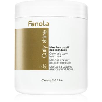 Fanola Curly Shine masca hranitoare pentru par ondulat si cret 1000 ml