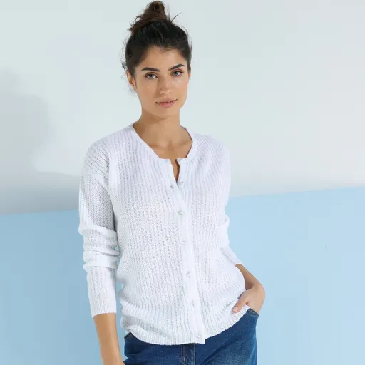 Pulover cu nasturi de perle