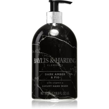 Baylis & Harding Elements Dark Amber & Fig Săpun lichid pentru mâini 500 ml