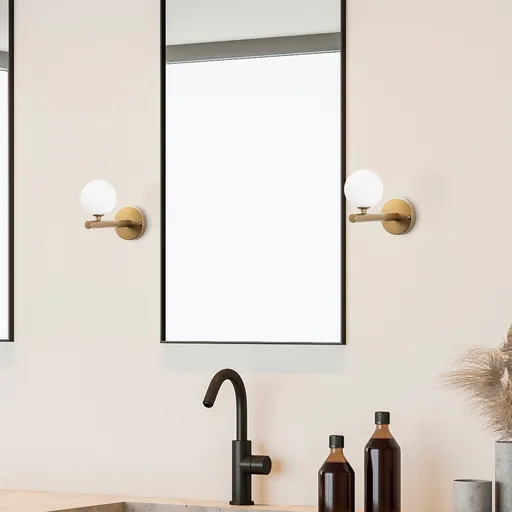 Aplica de perete, Opviq, 942FLG1281, Auriu