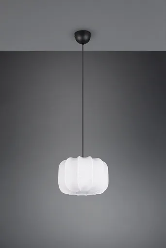 Lustra Madleine, RL, 25x150 cm, 10W, 1x E27, metal, negru mat/alb