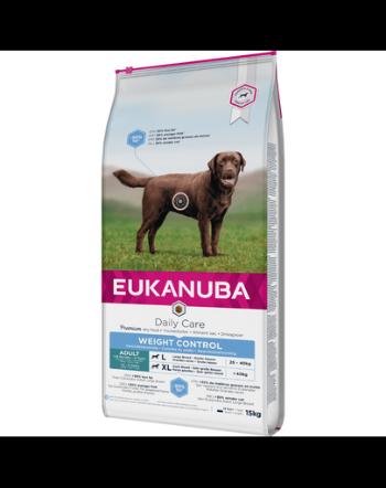 EUKANUBA Adult Weight Control Large Breed hrana uscata caini adulti talie mare, controlul greutatii 15 kg