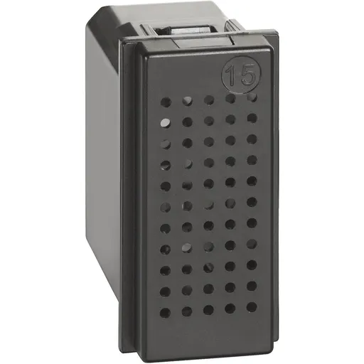 Buzzer 230V 12 VA - 80 dB Bticino Living Now K4356V230, alb, negru, nisip