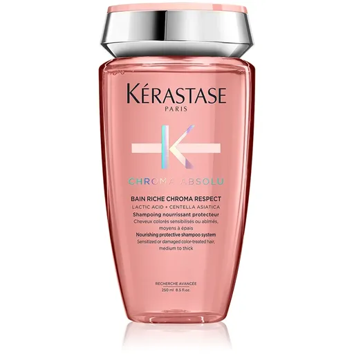 Kérastase Chroma Absolu Bain Riche Chroma Respect sampon hranitor pentru păr vopsit 250 ml