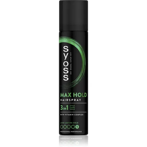 Syoss Max Hold fixativ cu fixare foarte puternica mini 75 ml