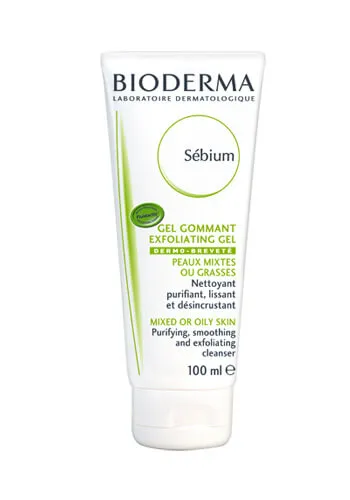 Bioderma Peeling Gel pentru tenul gras Sebium (Exfoliating Purifying Gel) 100 ml