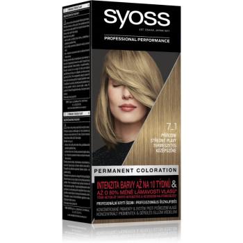 Syoss Color Culoare permanenta pentru par culoare 7_1 Natural Medium Blond 2x50 ml