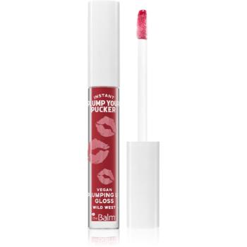 theBalm Plump Your Pucker Lip Gloss luciu de buze pentru un volum suplimentar culoare Wild West 2.7 ml