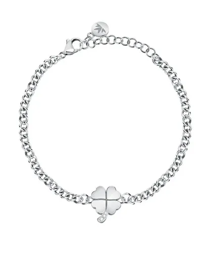 Morellato Brățară fermecătoare de oțel pentru noroc Maia SAUY12