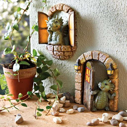 2 decorațiuni Dragoni