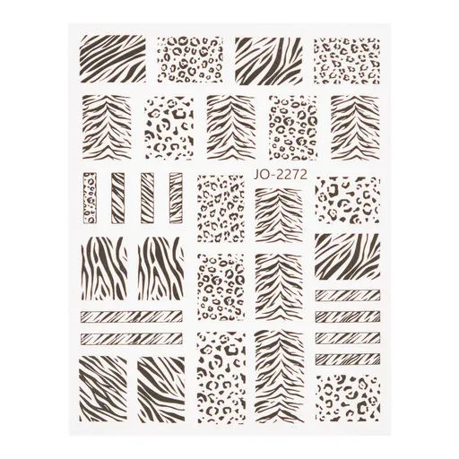 Abtibild unghii 3D JO-2272 Oranjollie