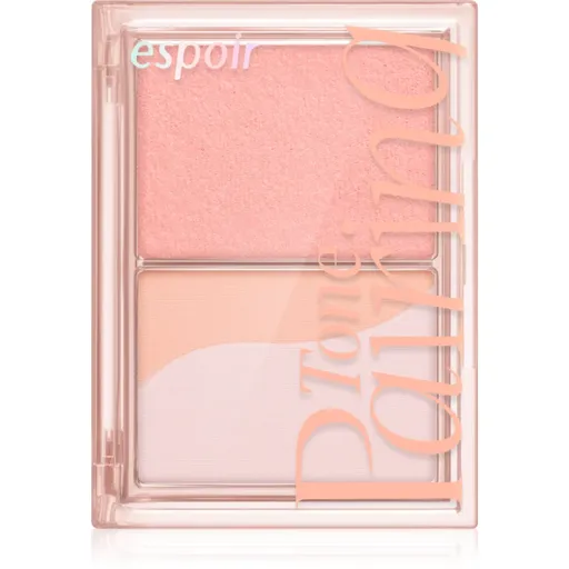 espoir Tone Pairing Cheek blush trio pentru look perfect culoare Peach Fizz 9 g