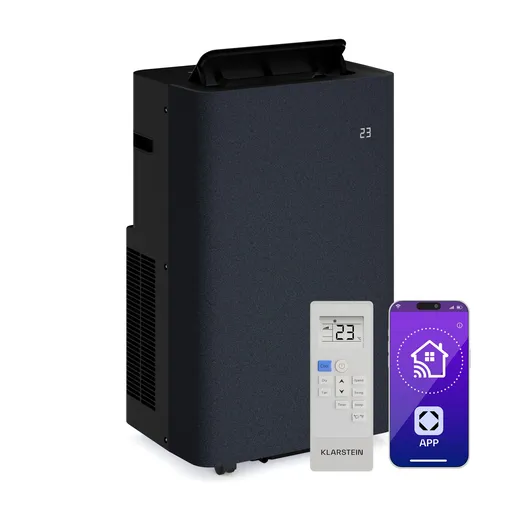 Klarstein AireLux aparat de aer condiționat portabil, 14.000 BTU, Control inteligent, Modern