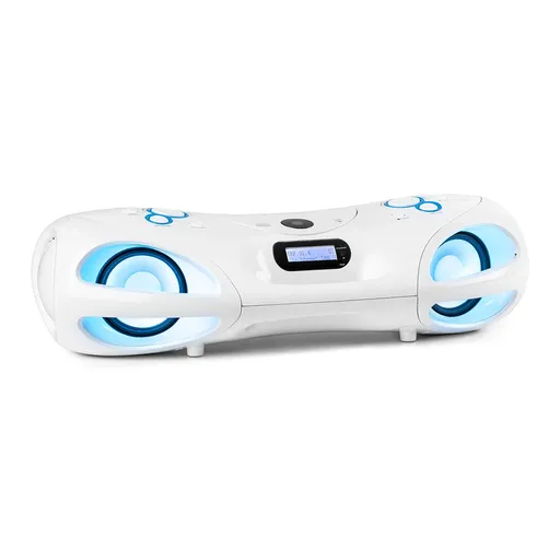 Auna Spacewoofer DAB Boombox, CD player, DAB +, VHF, Bluetooth, telecomandă, LED