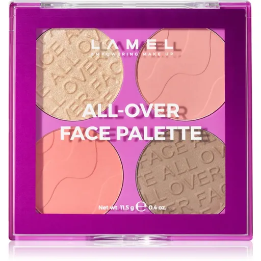 LAMEL All-Over Face Palette paleta pentru intreaga fata culoare 01 11.5 g