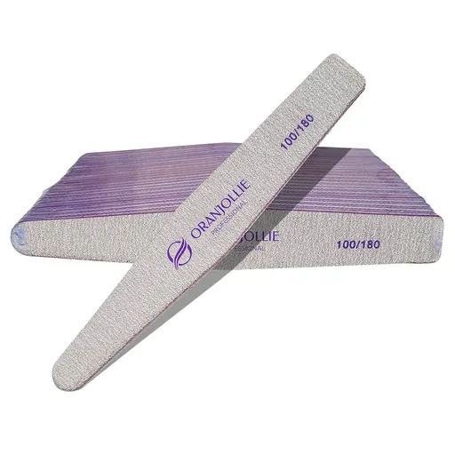 Pile Unghii 2 Forme Oranjollie 100/180, Set 25 buc