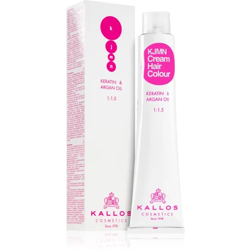 Kallos KJMN Professional Cream Hair Colour Keratin