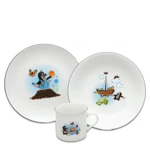 Set de 3 piese pentru copii Thun Cârtițel și Barca