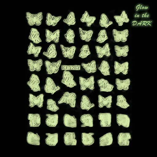 Abtibild unghii 3D JO-1287 Oranjollie