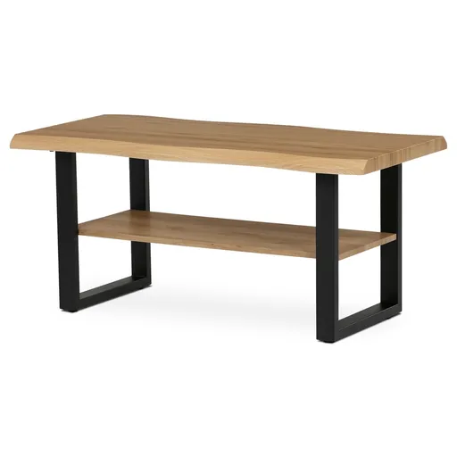 Măsuță de conferință 120 x 60 cm, stejar sălbatic, maro deschis