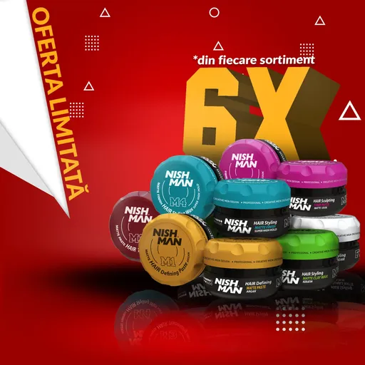 Pachet Promo Ceara de Par Nish Man - 6 Sortimente, 6 Buc