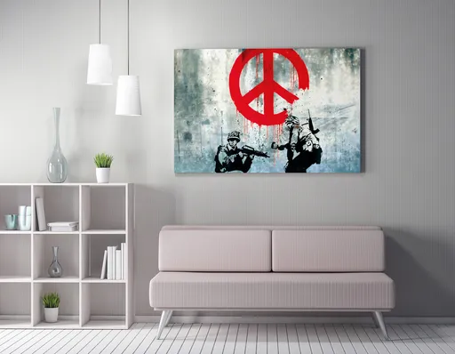 Tablou decorativ, WY126 (50 x 70), Canvas imprimat, Multicolor