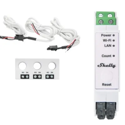 Contor de energie Shelly Pro 3EM 3CT 63 / 3800235268193