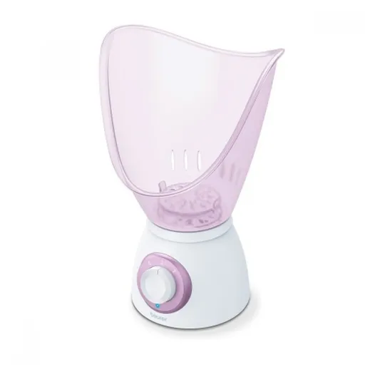 Aparat 2in1 sauna si inhalator Beurer FS 60, 2 trepte, Recipient uleiuri aromate, Alb