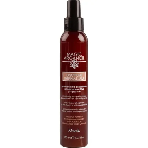 Lapte Disciplinant cu Protectie Termica Nook Magic Argan Oil Discipline 150 ml