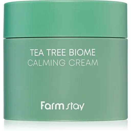 Farmstay Tea Tree Biome crema calmanta cu extract din arbore de ceai 80 ml