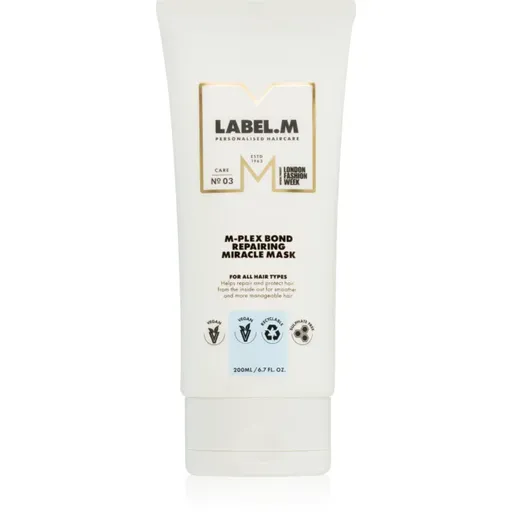 label.m M-Plex Bond Repairing Miracle Mask mască hrănitoare profundă pentru toate tipurile de păr 200 ml