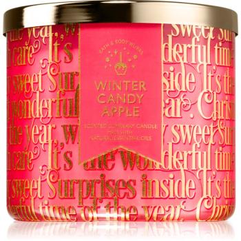 Bath & Body Works Winter Candy Apple lumânare parfumată 411 g