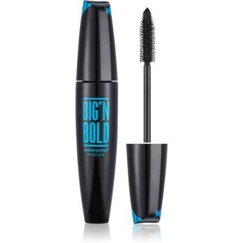 flormar Big'n Bold Waterproof mascara rezistent la apă pentru alungirea genelor 15 ml