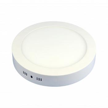 LED panel , 24W , falon kívüli , kerek , hideg fehér , OSRAM chip