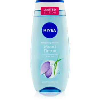 Nivea Mood Detox șampon revigorant pentru păr și barbă Lotus Flower & Sea Salt 250 ml