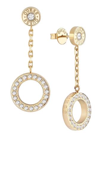 Guess Cercei agatați eleganti Circle Lights JUBE03161JWYGT/U