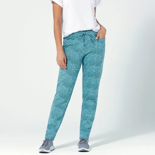 Pantaloni lungi Molton cu imprimeu melier