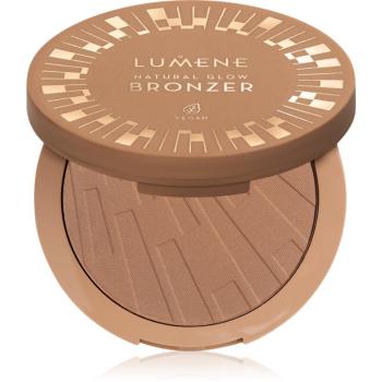 Lumene Natural Glow pudra compacta pentru bronzat culoare 2 Arctic Sun 10 g