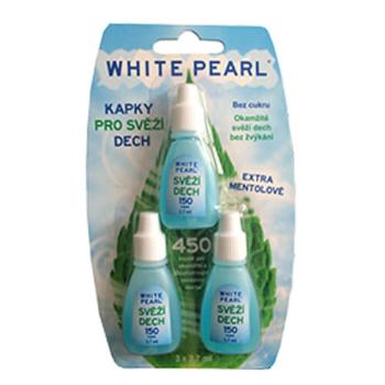 VitalCare Picături pentru o respiratie proaspata White Pearl 3 x 3,7 ml