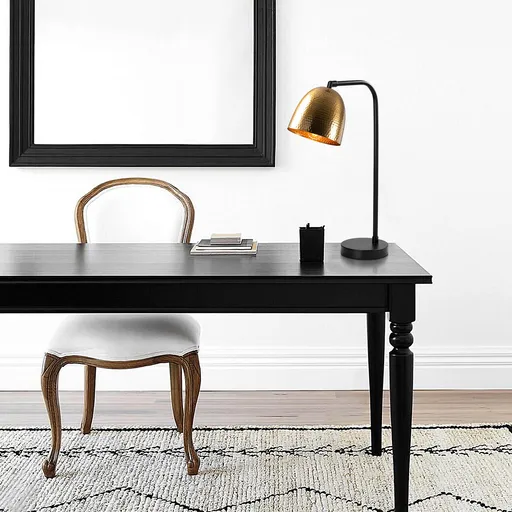 Lampa de masa, Opviq, 584TTM1728, Negru / Vintage