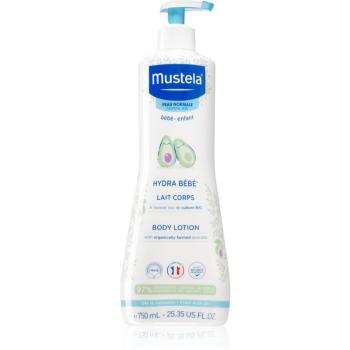 Mustela Bébé Hydra Bébé loțiune de corp hidratantă pentru pielea bebelusului 750 ml