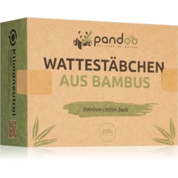 Pandoo Bamboo Cotton Buds bețișoare din bumbac 200 buc