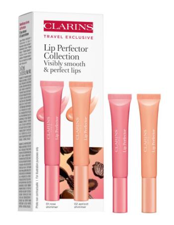 Clarins Set luciu de buze Lip Perfector Collection 2 x 12 ml